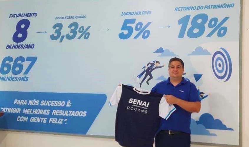 SENAI fez e continua fazendo diferença em minha vida