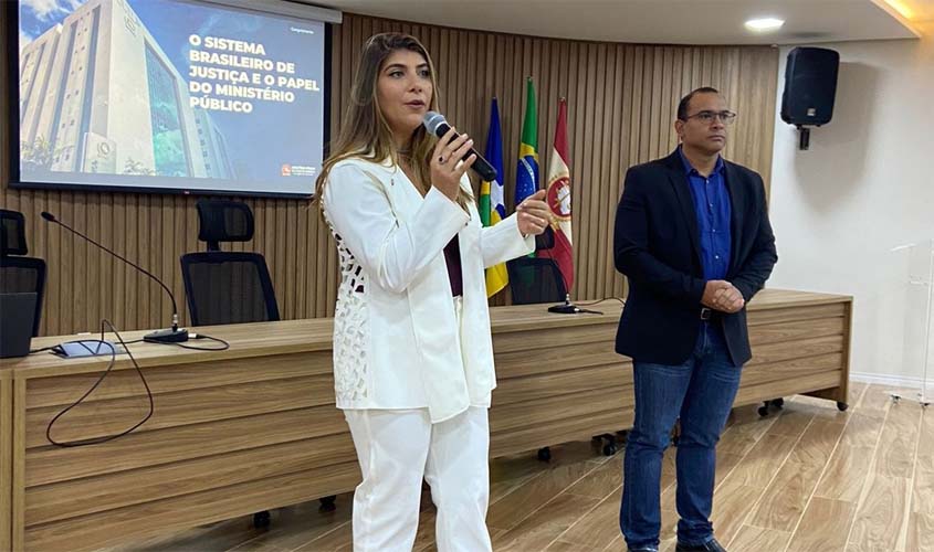 Palestra na Promotoria de Vilhena destaca papel do MP na defesa dos interesses sociais