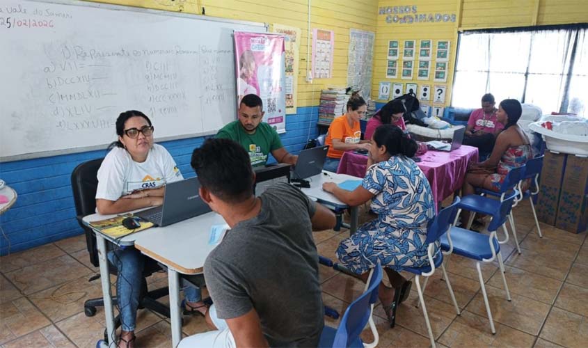 Ação do Cadastro Único atende mais de 500 famílias