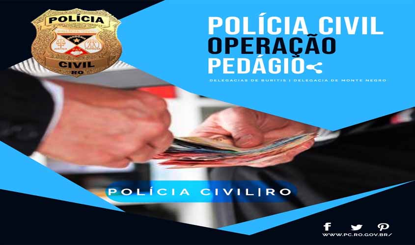 Polícia civil deflagra Operação para coibir crimes contra a administração pública no interior