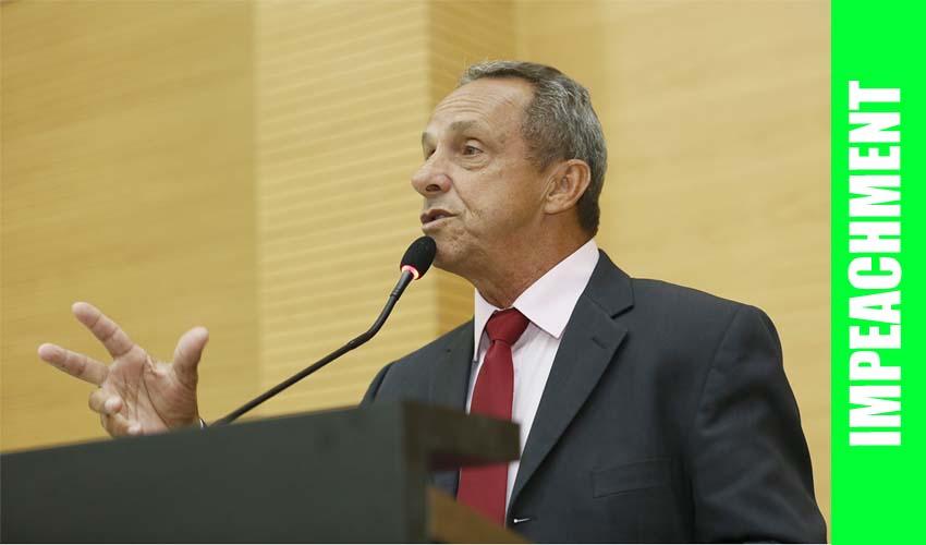 Deputado alerta governador Marcos Rocha da seriedade de denúncia que pode levar ao impeachment