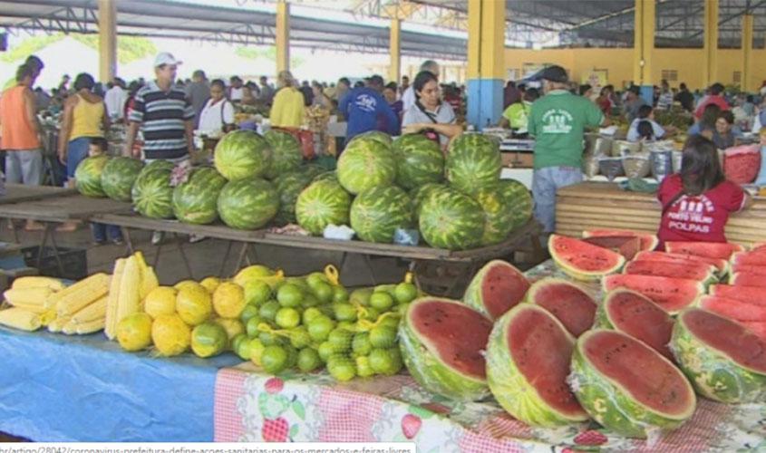 Prefeitura alerta feirantes e frequentadores para o cumprimento das normas de higiene