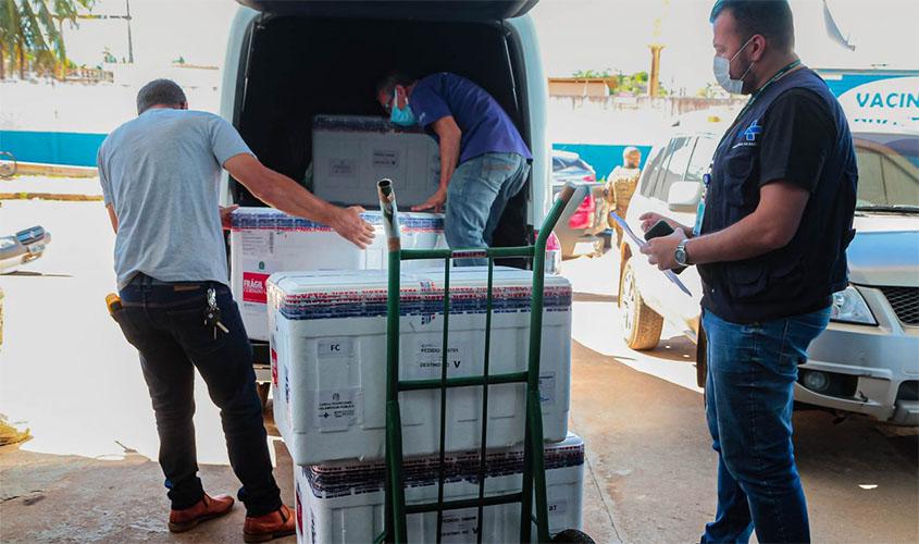 Rondônia recebe mais 51.400 doses de vacinas contra a Covid-19