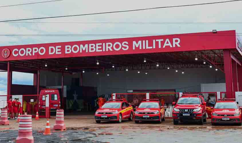 Governo de Rondônia inaugura novo quartel do Corpo de Bombeiros