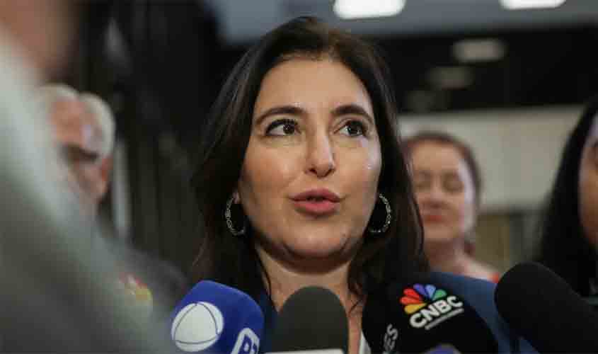 Queda no preço dos alimentos pode levar à redução dos juros, diz Tebet