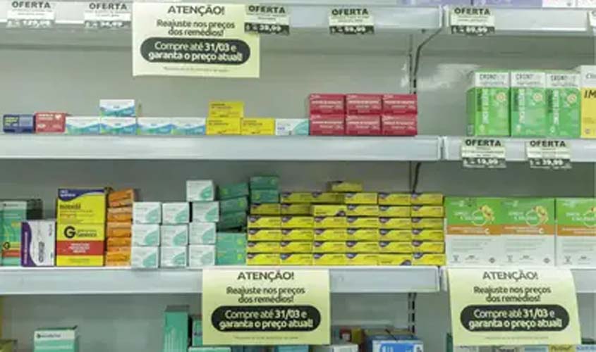 Remédios: preços podem subir até 3,81%