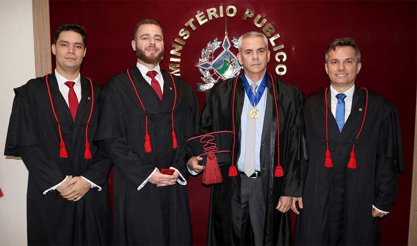 Ministério Público empossa três novos Promotores de Justiça Substitutos