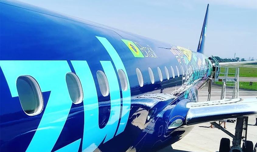 Voos da Azul de Porto Velho para Campinas serão retomados no dia 27 de junho: ida e volta por R$ 656,29