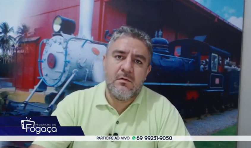 Programa do FOGAÇA: atualizações sobre casos de Coronavírus em Rondônia