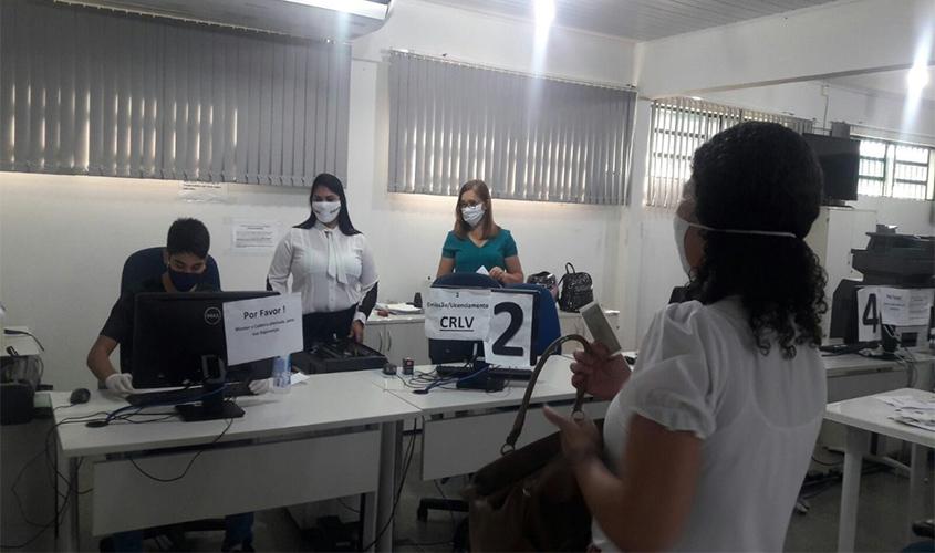 Coordenadoria de Trânsito ficará fechada para higienização