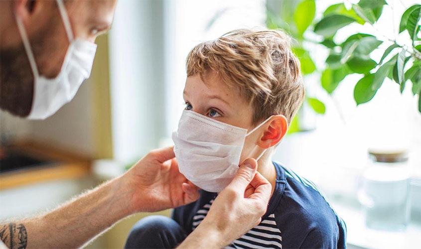 COVID-19: SBP apresenta recomendações sobre uso de máscaras por crianças e adolescentes