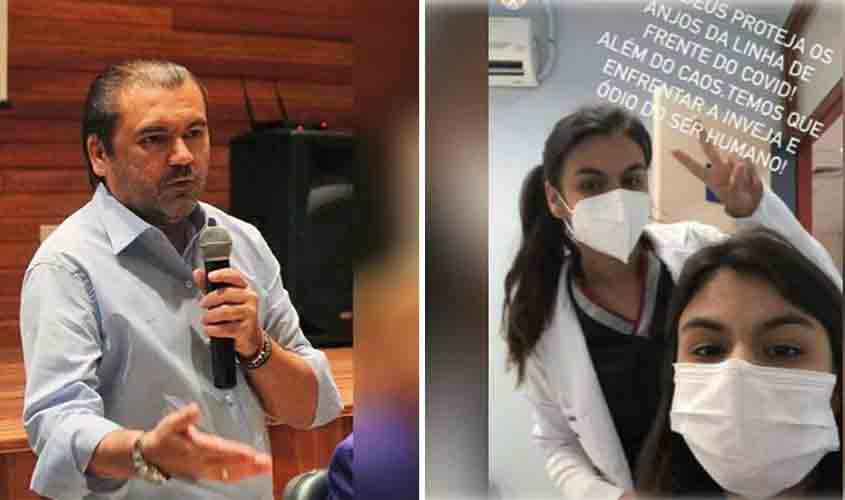 PF foi recebida a tiros por filho de empresário pai das gêmeas acusadas de furar fila da vacina 