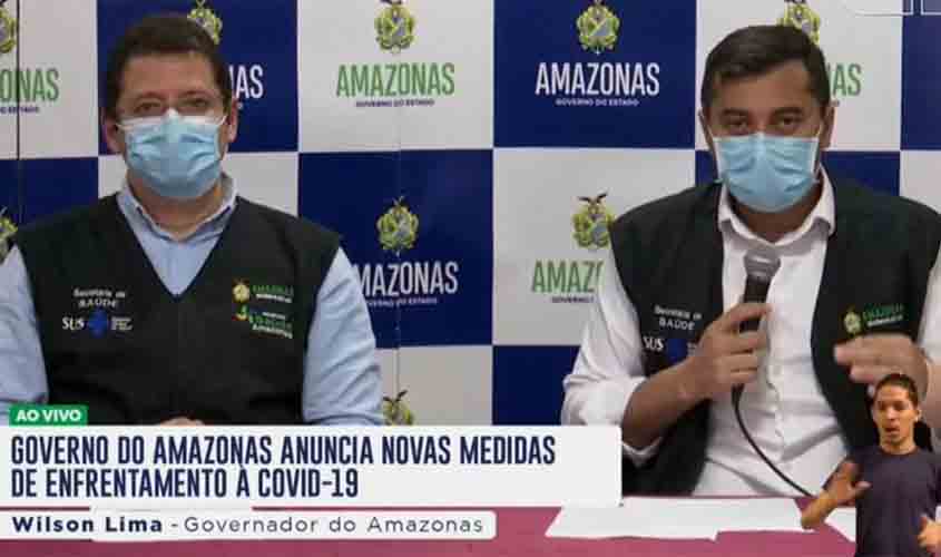 PF faz buscas na casa do governador do Amazonas e secretário da Saúde está foragido