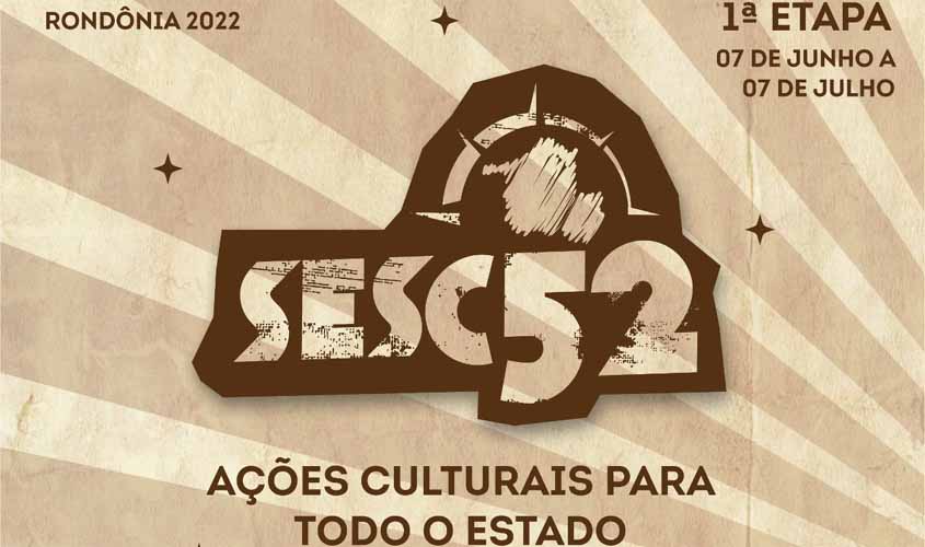 Projeto Sesc 52 anuncia circulação cultural para todo o Estado de Rondônia