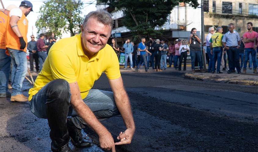 Emenda do deputado Luizinho Goebel vai permitir a recuperação asfáltica de ruas de Vilhena
