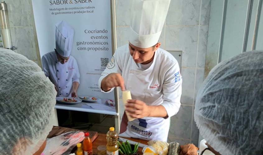 Festival Rondônia Saboroso realiza oficinas de Cozinha Criativa em 10 cidades do estado