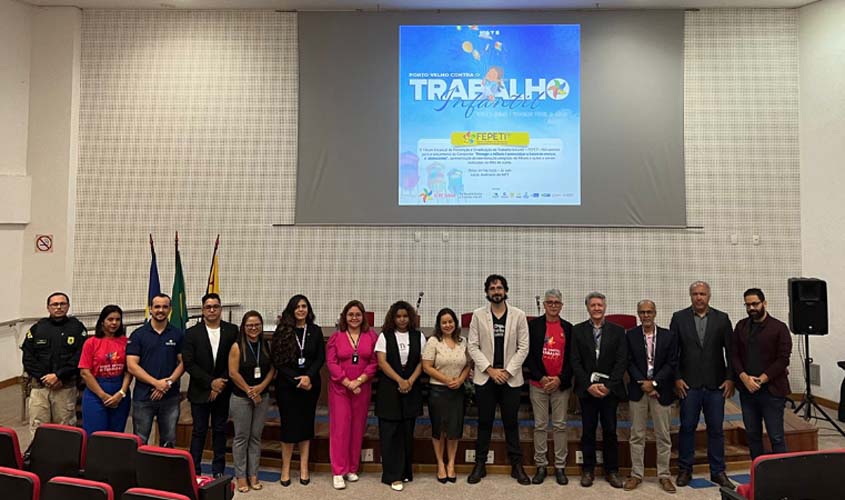 Rede de proteção e combate: MPRO participa da campanha contra o trabalho infantil lançada pelo MPT