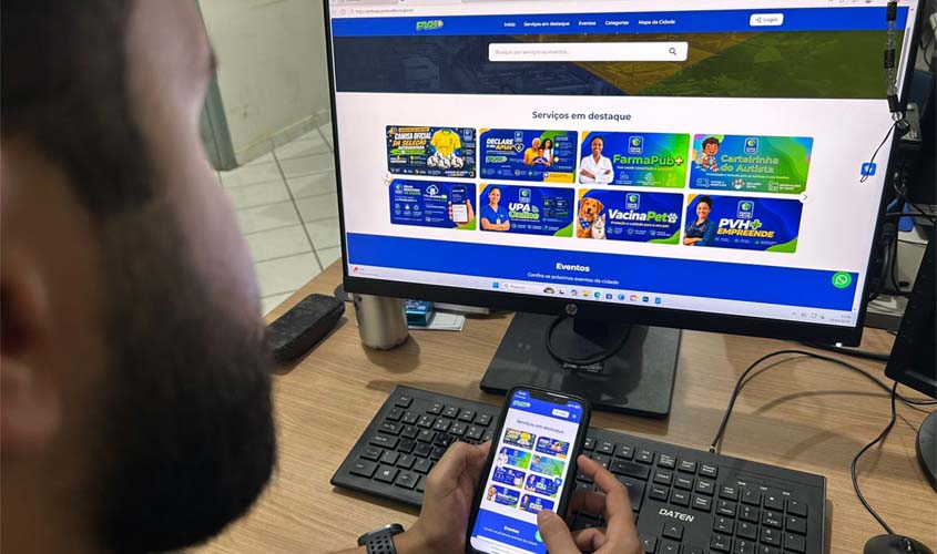 Prefeitura lança melhorias na plataforma PVH+