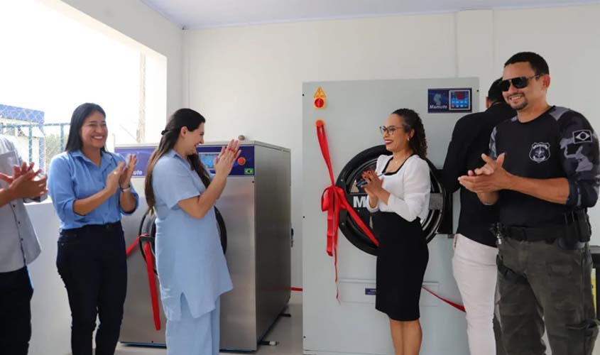 Unidade prisional ganha lavanderia industrial moderna
