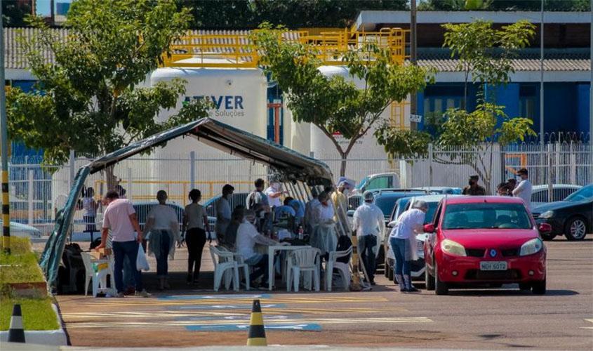 Drive-Thru: Estado realiza testagem rápida para Covid-19 neste sábado 