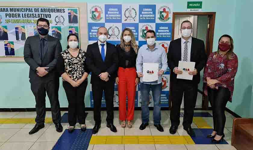 Câmara de Ariquemes aprova Projeto de Lei que inclui advocacia na lista de prioridade da vacinação contra Covid-19