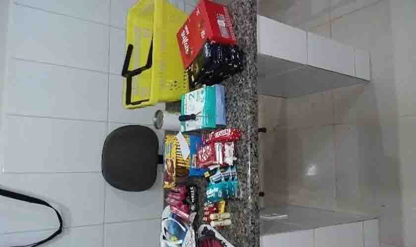 Suspeito de furtar Farmácia em Cacoal é preso e moto apreendida pela PM