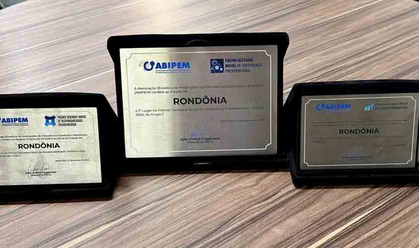 Maior evento de previdência pública do Brasil atribui 1º lugar ao Iperon em governança previdenciária 