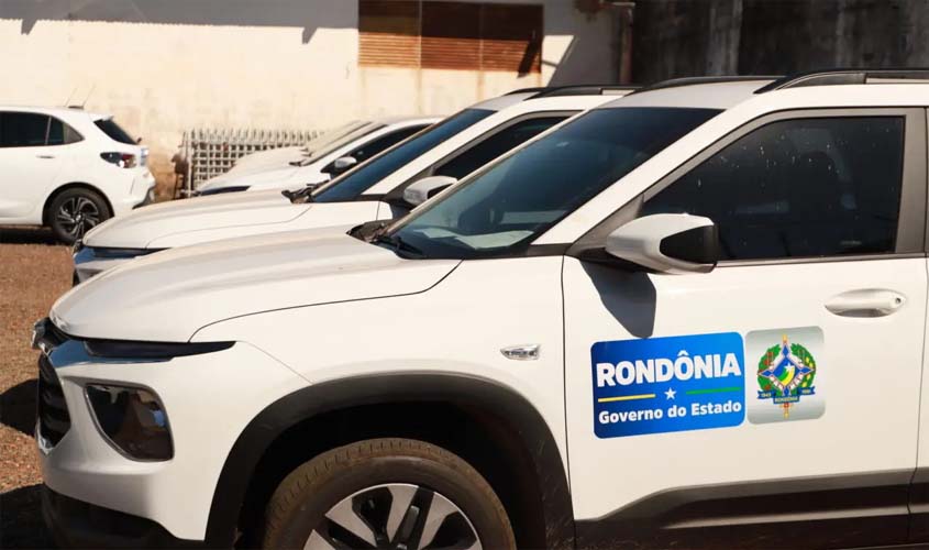 Entrega de veículos reforça Sistema Prisional em RO