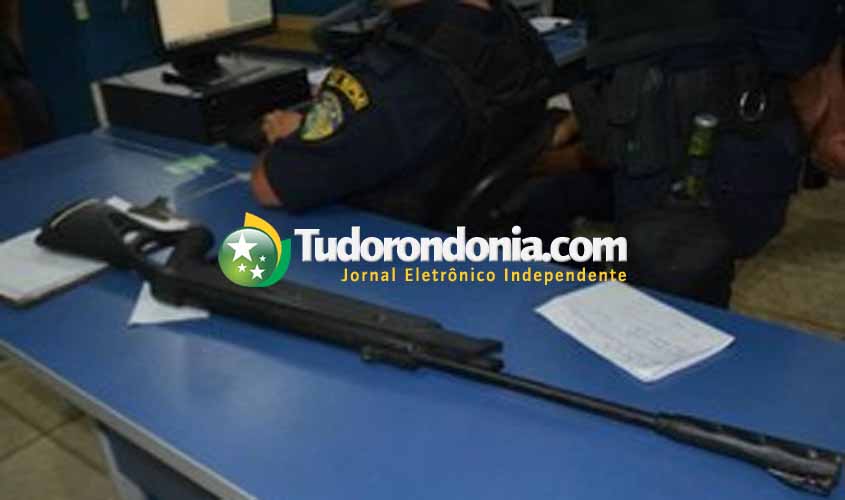Batalhão de choque apreende armas e munições durante operação