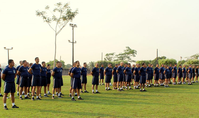 Jogos Militares tem como foco a prática esportiva e integração entre os policiais