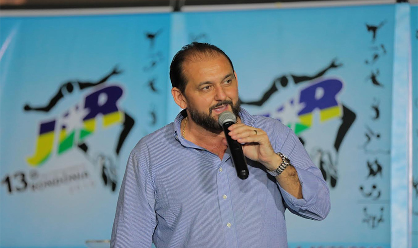 Presidente Laerte Gomes participa da abertura do JIR e da II Festa do Café em Cacoal