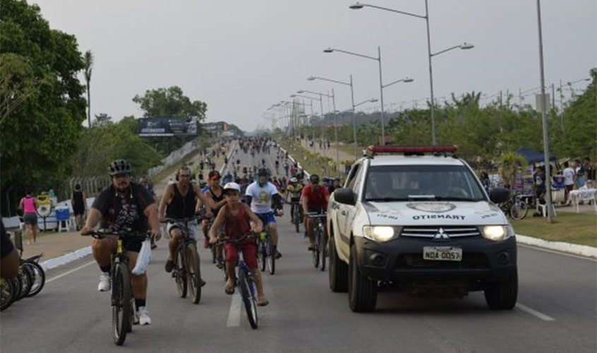 Sociedade adere ao Passeio Ciclístico do Detran em prol de um trânsito mais seguro
