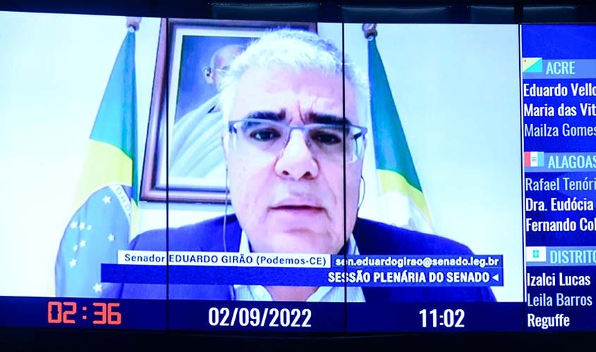 Girão comemora aprovação de proposta que acaba com saídas temporárias de presos