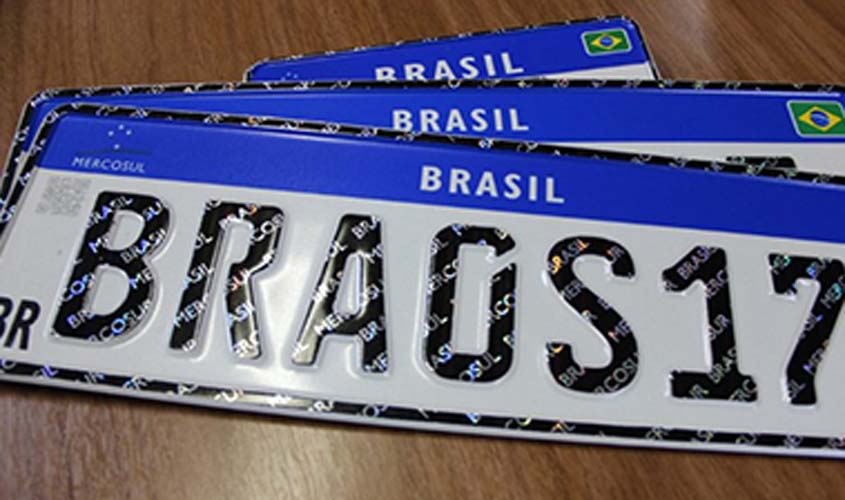 STF mantém norma do Contran sobre fabricação de placas de veículos