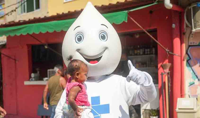 Dia da Infância: coberturas vacinais de crianças em 2024 superam 2023 em Rondônia