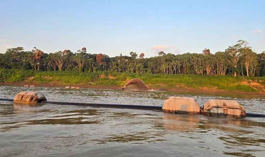 DNIT avança na dragagem de passos críticos do Rio Madeira
