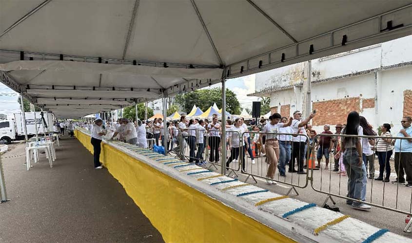 Assista ao vivo ao corte do bolo de 111 anos de Porto Velho