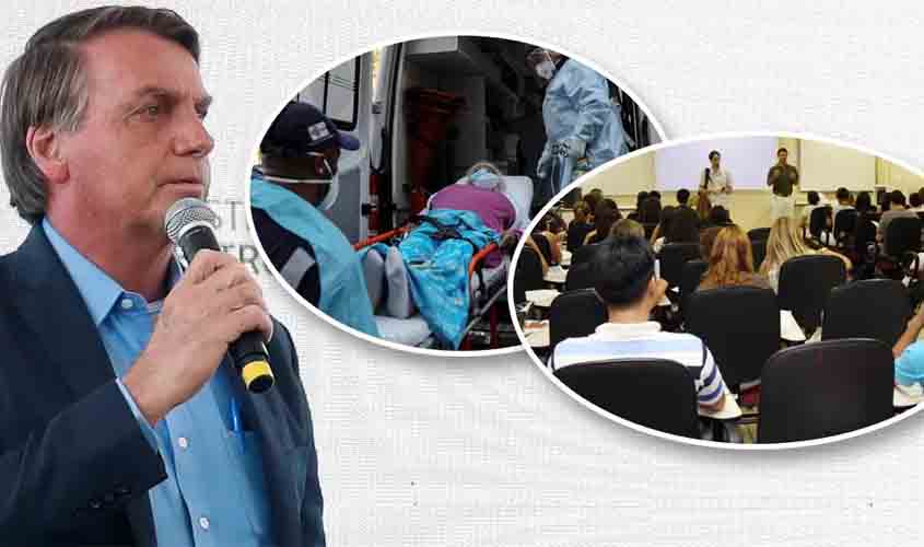 Bolsonaro ignora pandemia, obriga volta às aulas em janeiro e reitores reagem