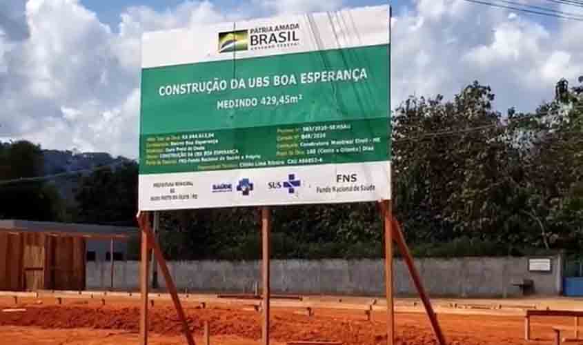 Ouro Preto recebe verba para construção de nova UBS