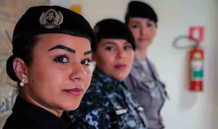 Mulheres aumentam sua participação na PM e diminuem na Polícia Civil