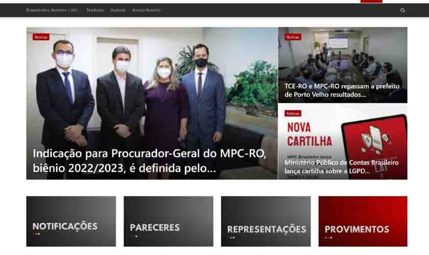 MPC-RO lança novo site