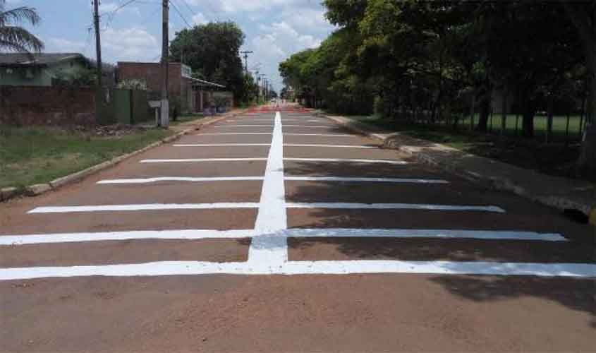 Faixas inovadoras superam críticas com resultados: LRVs diminuem acidentes em 95% em avenida de Vilhena