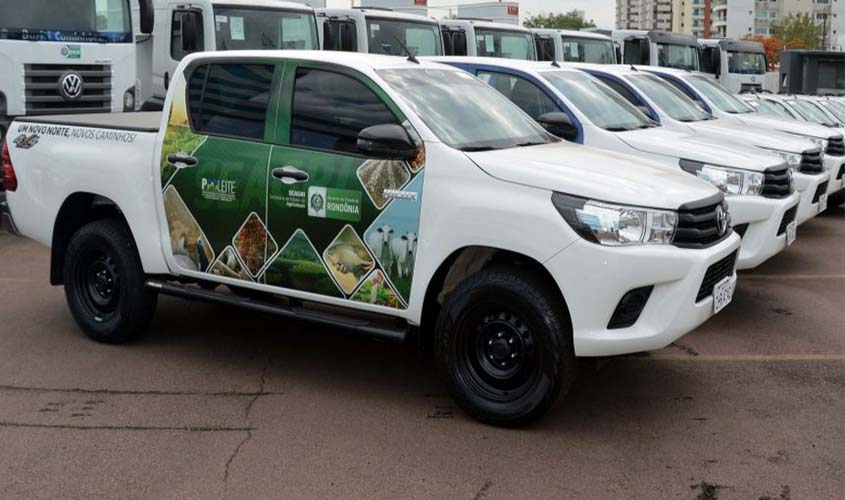 Mais de R$ 2 milhões em equipamentos serão entregues para fortalecer a extensão rural em Rondônia