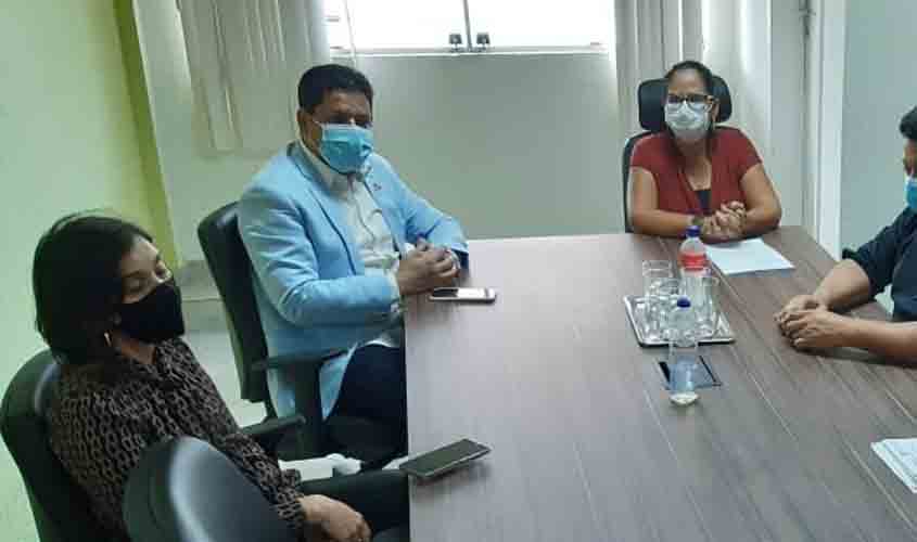 Deputado Jair Montes se reúne com sindicato dos policiais civis e Iperon para tratar do processo de aposentadoria da categoria