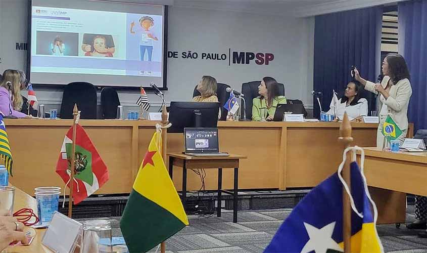 Ouvidoria do MPRO apresenta ações em reunião nacional e destaca impulsionamento de projetos voltados ao combate à violência de gênero