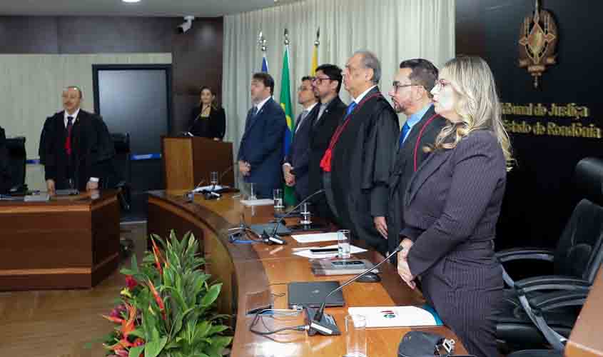 TJRO realiza sessão solene de Abertura do Ano Judiciário 2025