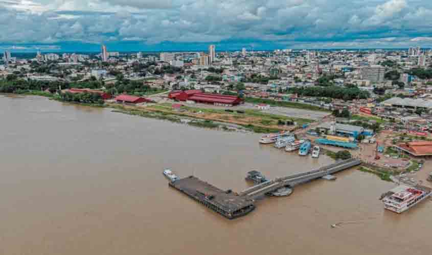Nível do rio Madeira continua dentro da cota de alerta nesta quarta-feira