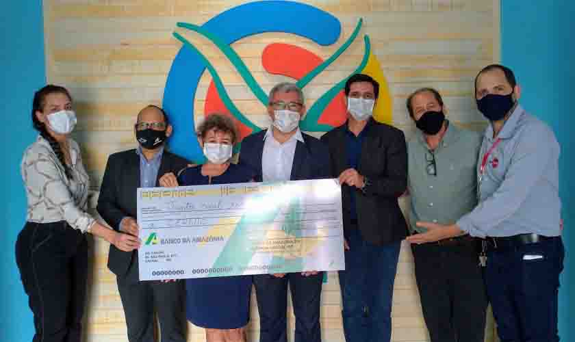 Banco da Amazônia doa 60 mil reais para fundos municipais de Cacoal e Ariquemes