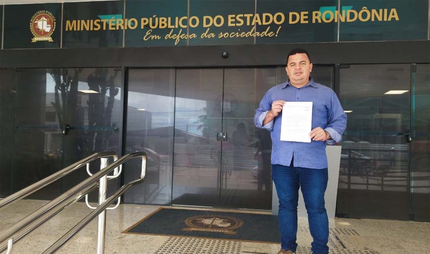 Vereadores formalizam denúncia no MP/RO para investigar crime de responsabilidade e improbidade praticadas pelo prefeito de Cacoal