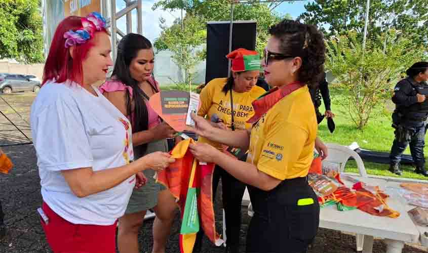 Alegria com Responsabilidade leva educação de trânsito no final de semana em Porto Velho